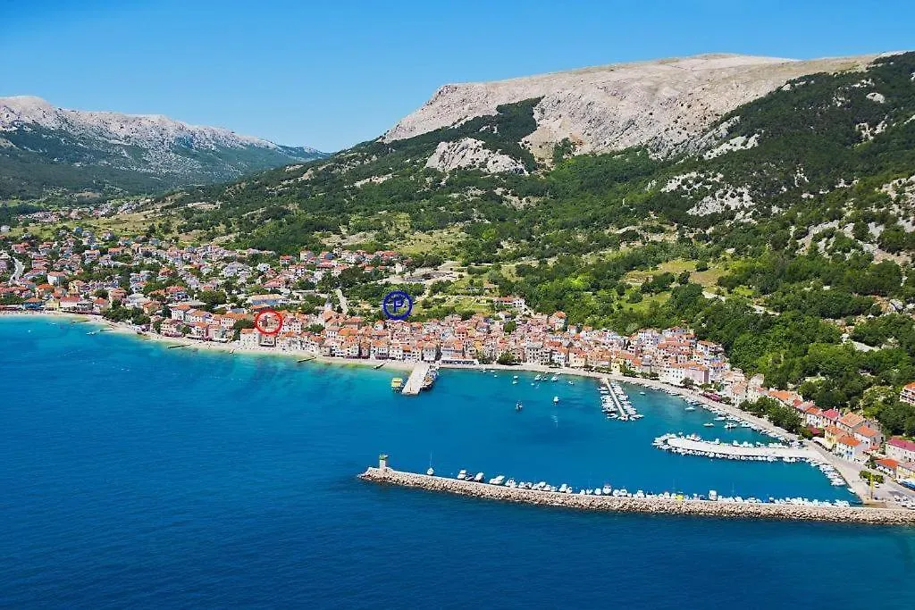 Rooms & Studio Apartments By The Way Baska  0*, Baska (Krk)